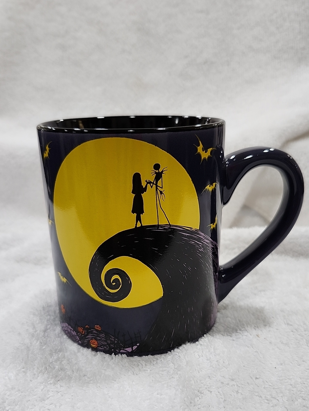 The Nightmare Before Christmas Silhouette Moon Mug -14oz